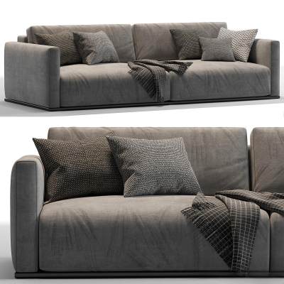 MINOTTI TORRI 2 SEAT SOFA